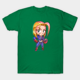 Cute Chibi Cammy SF6 T-Shirt T-Shirt